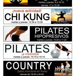 yoga pilates country hipopresivos chi kung